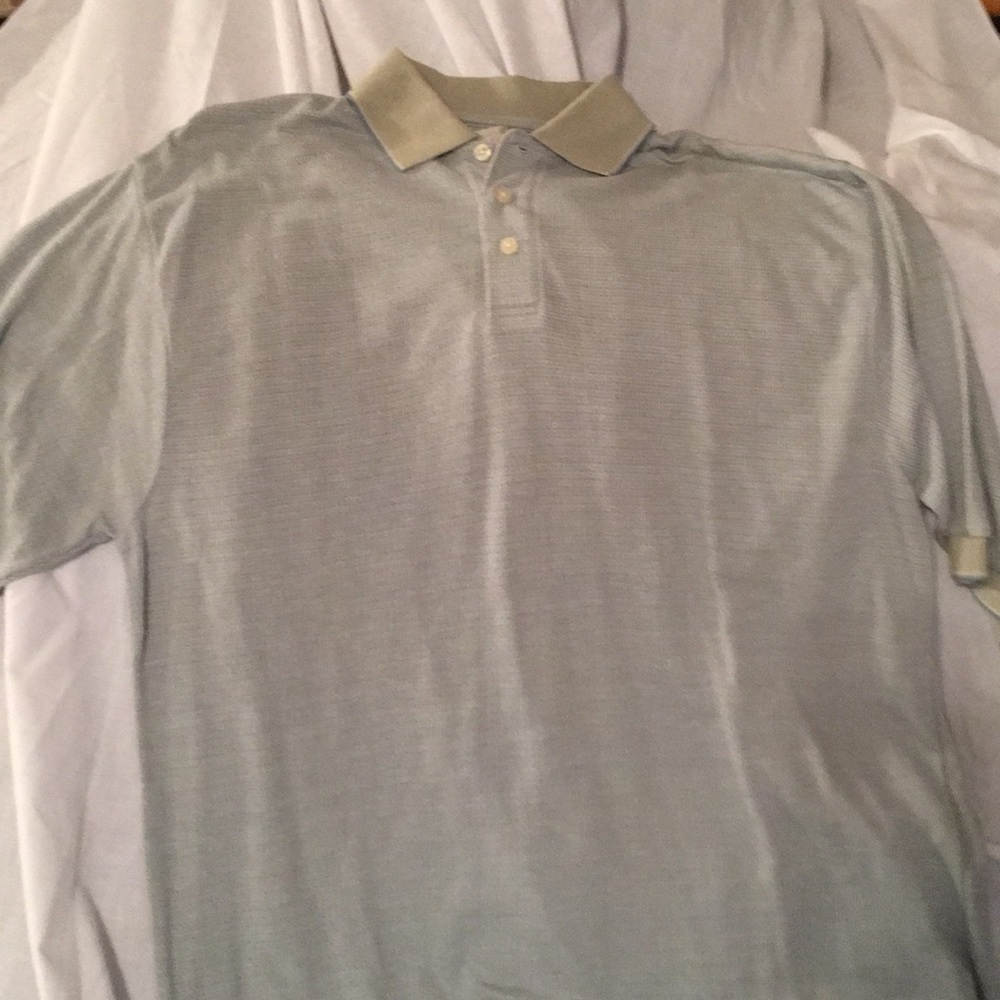 Light green polo